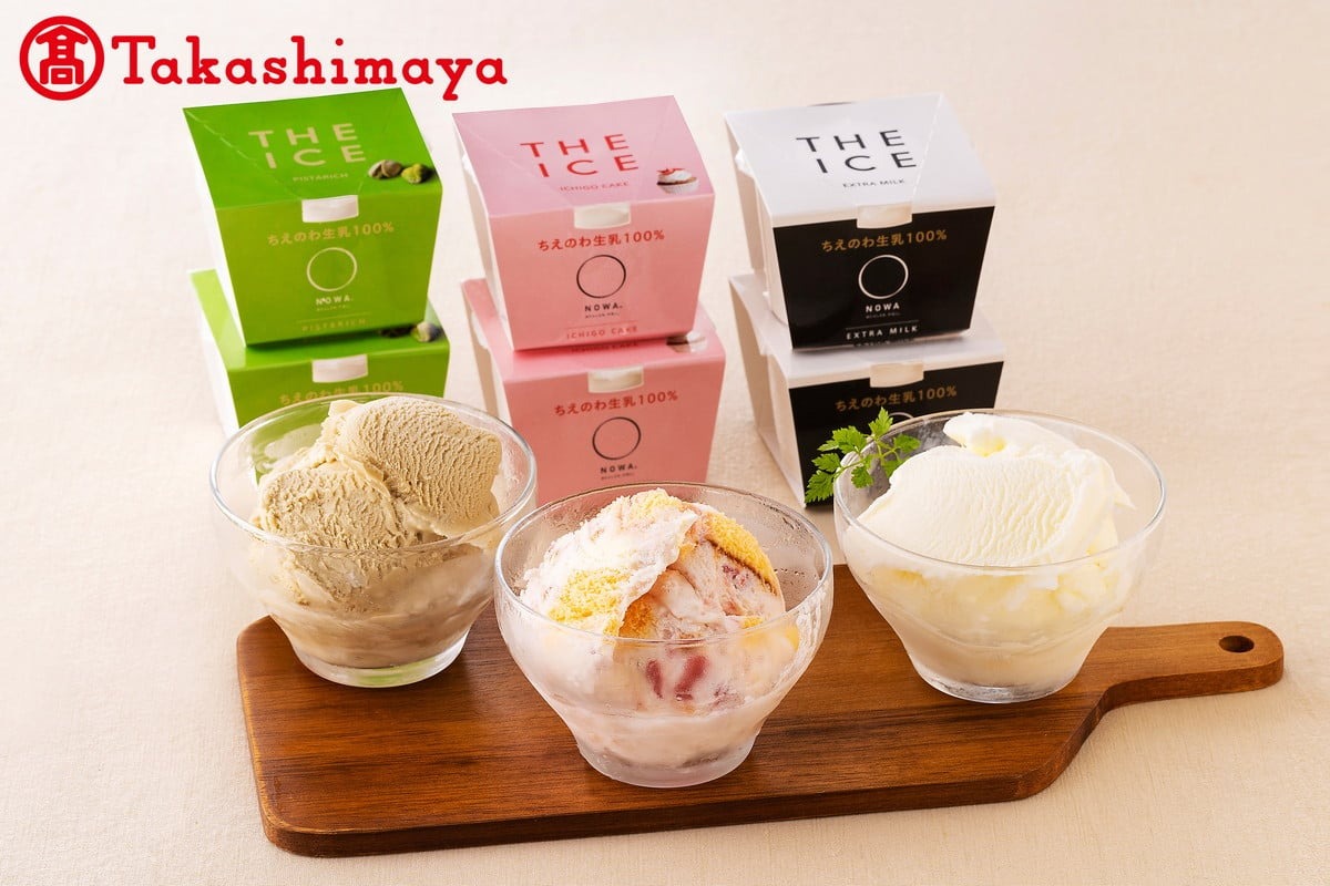〈J FARM AMUSE 株式会社〉 「THE ICE」3種詰合せ6個【高島屋選定品】【TK0000073】