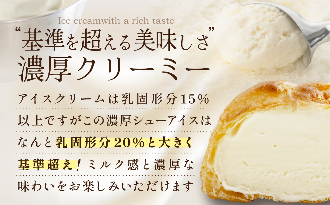 北海道 別海町 【12か月定期便】BETSUKAI濃厚シューアイス20個セット【NSM120002】