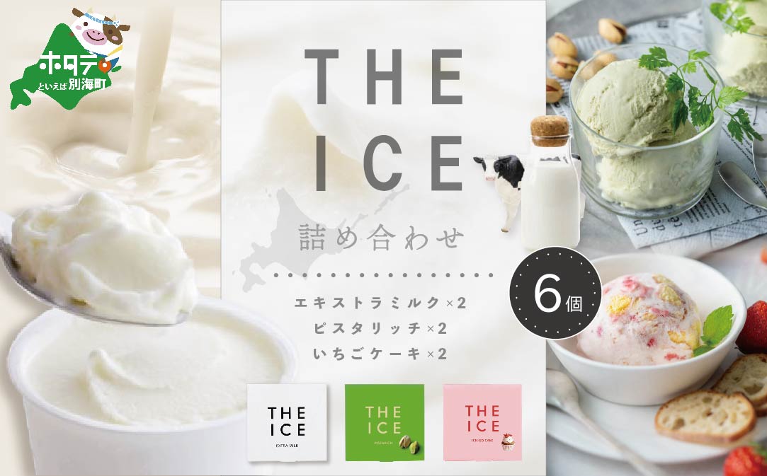 【THE ICE】3種詰合せ6個セット 【CJ0000119】（J FARM AMUSE 株式会社）