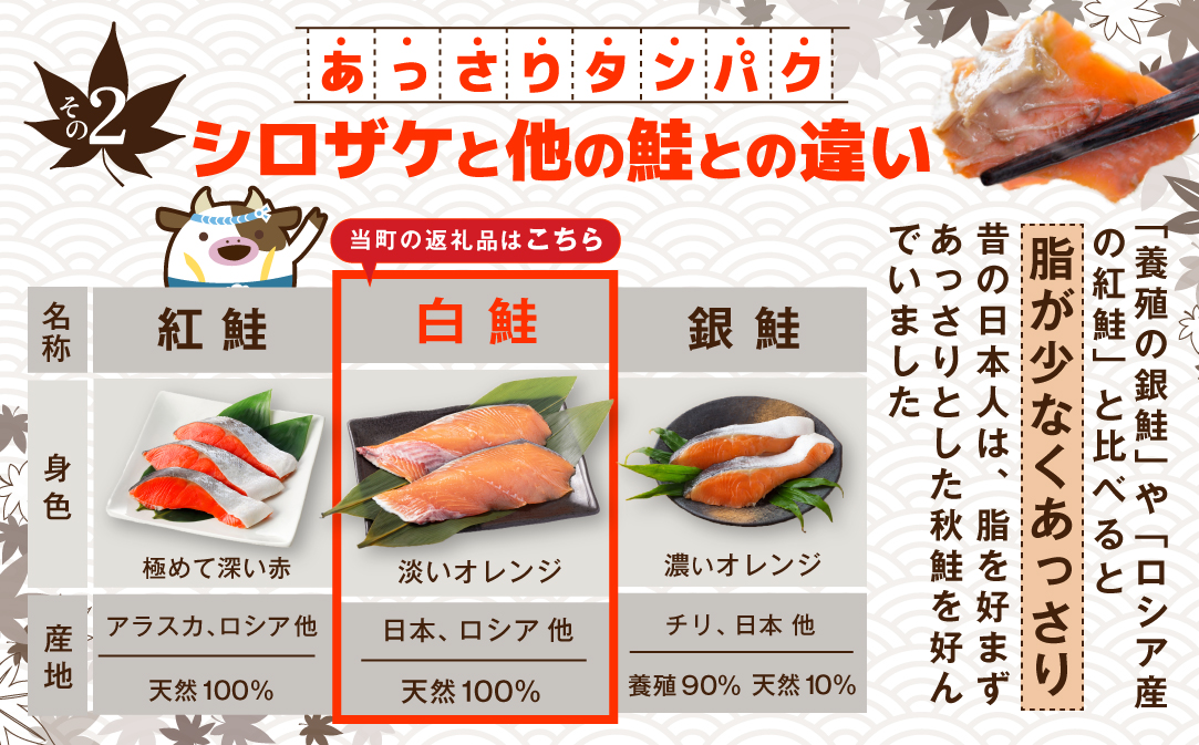 北海道産 秋鮭 カマ 1.2kg 無塩