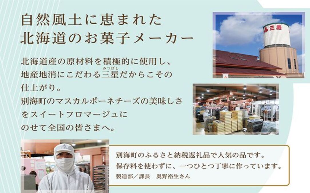 【毎月定期便】二層のチーズケーキスイート・フロマージュ　12cm×1台×12ヵ月定期便【be051-0967-100-12】