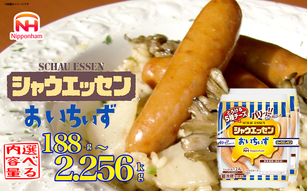 シャウエッセン おいちいず 94g x 2束 x 1～12パック