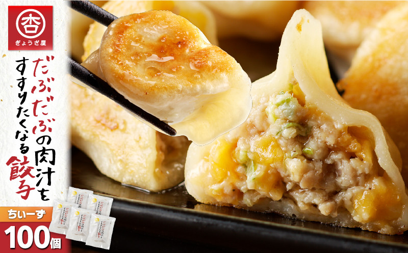 だぶだぶの肉汁をすすりたくなる餃子ちぃーず 100個 餃子 ぎょうざ ギョウザ 惣菜 総菜 豚 豚肉 ぶた 加工品 肉加工品