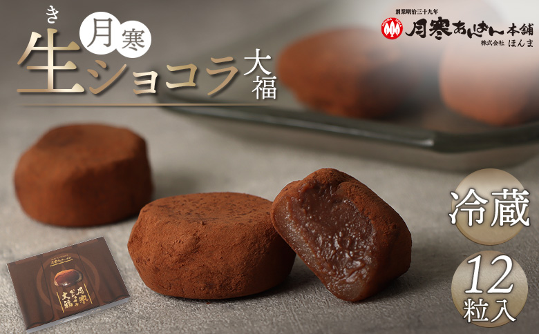 月寒生ショコラ大福　12粒入【17004502】