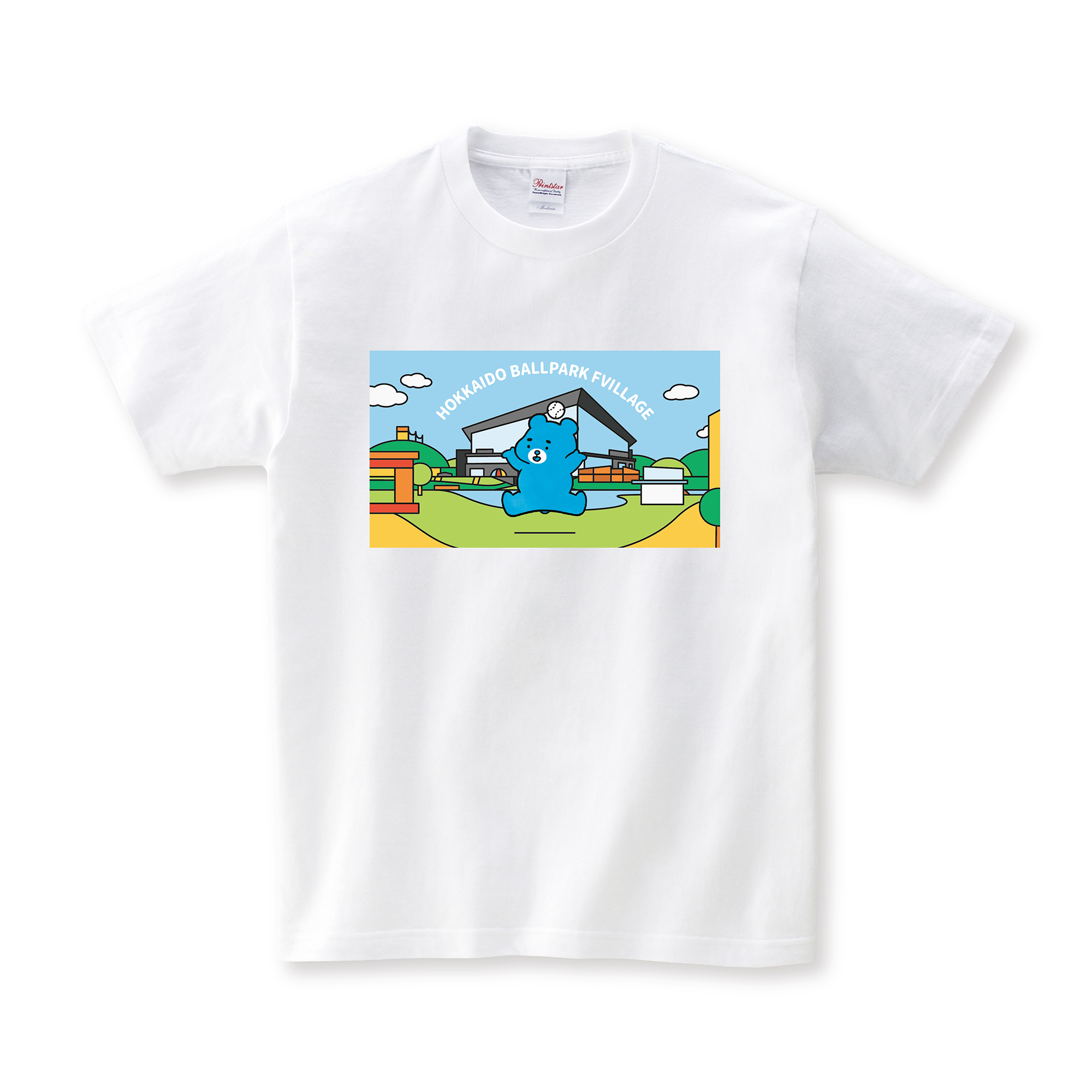 ふるさと納税限定えふたんTシャツ 北広島Ver 【10月下旬発送予定】