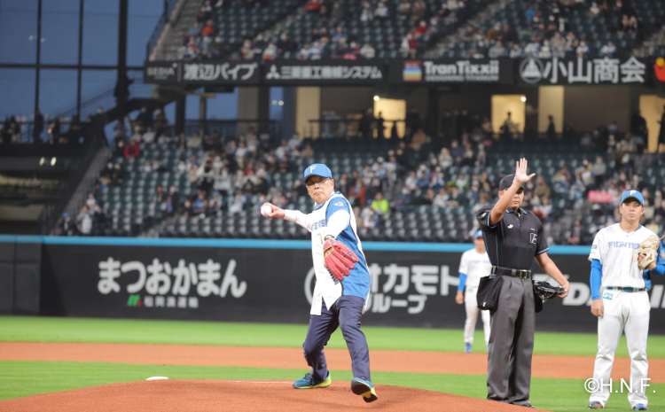 【1枠限定】試合前ファーストピッチの権利（3月24日(日)横浜DeNAベイスターズ戦）