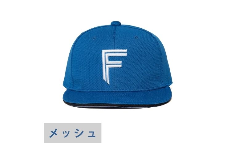 レプリカメッシュストレートキャップ　ホーム