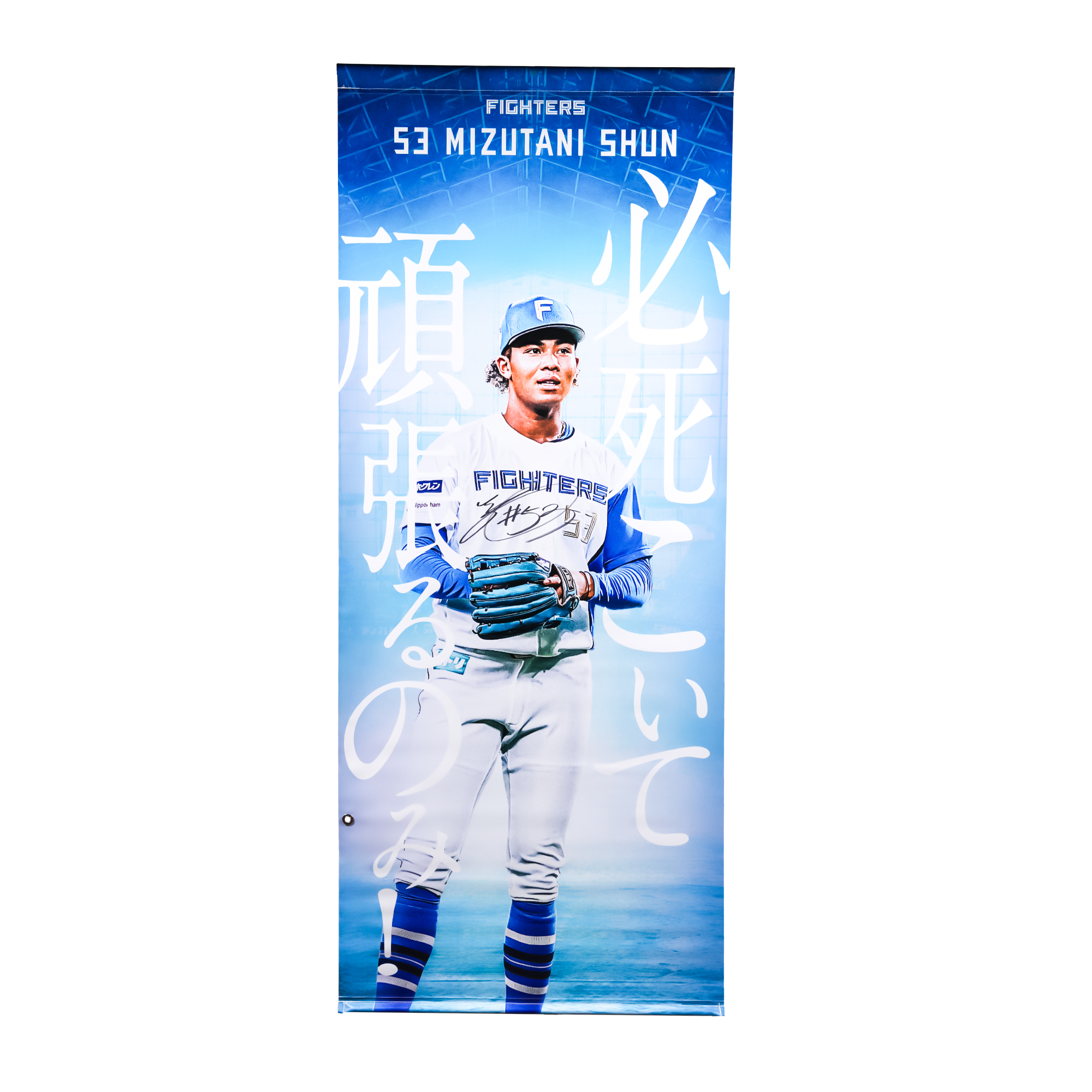 【水谷瞬#53】タペストリー【選手直筆サイン入り】