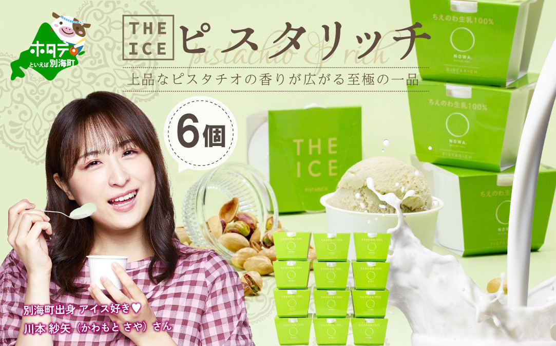 【THE ICE】ピスタリッチ6個セット【CJ0000052】（J FARM AMUSE 株式会社）